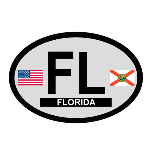 Florida Oval Decal