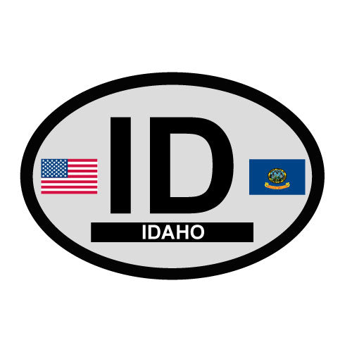 Idaho Oval Decal