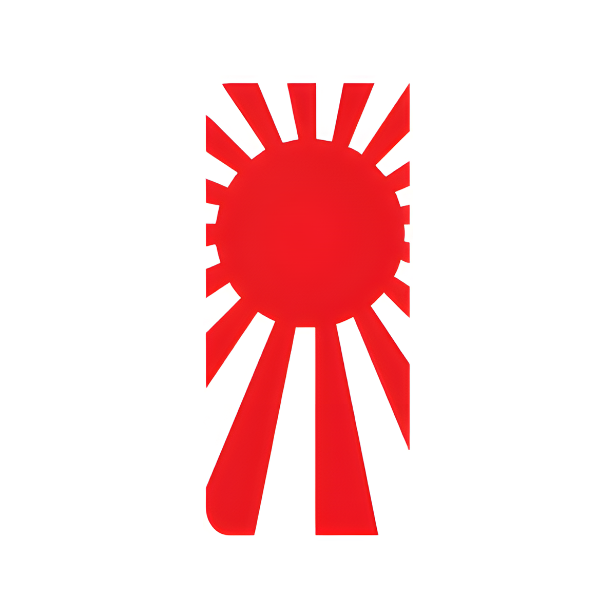 Japan rising sun decal