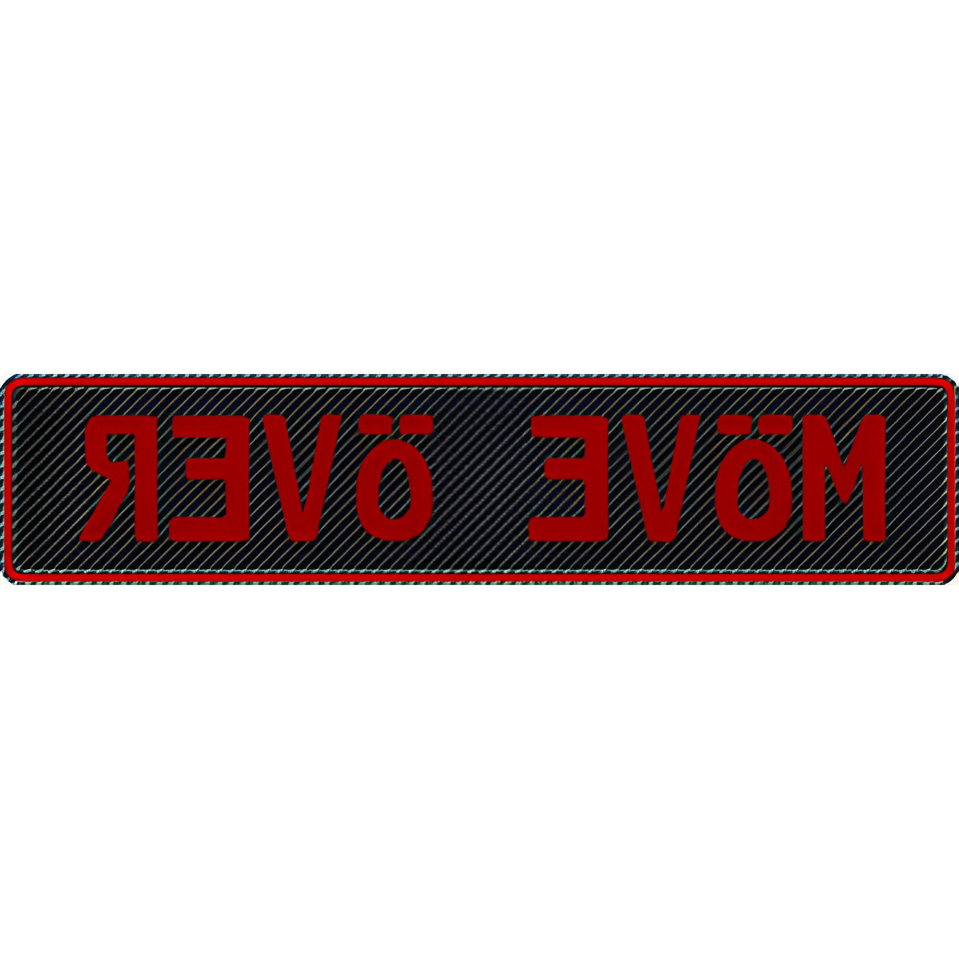 Red on Carbon Fiber - REVO EVOM