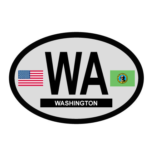 Washington Oval Decal