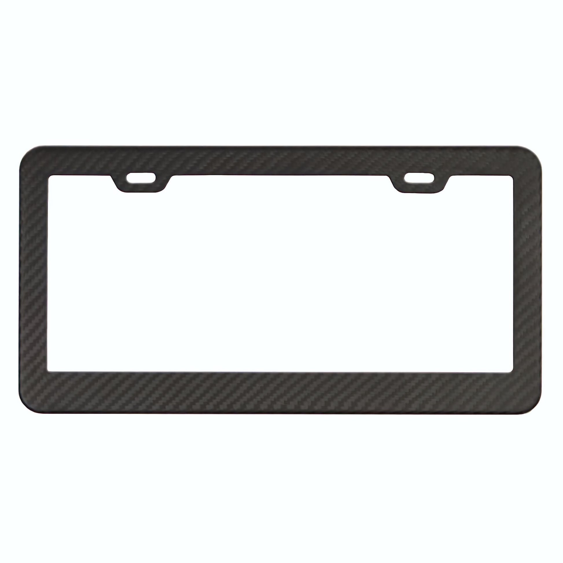 Carbon Fiber US License Plate Frame Matte Finish