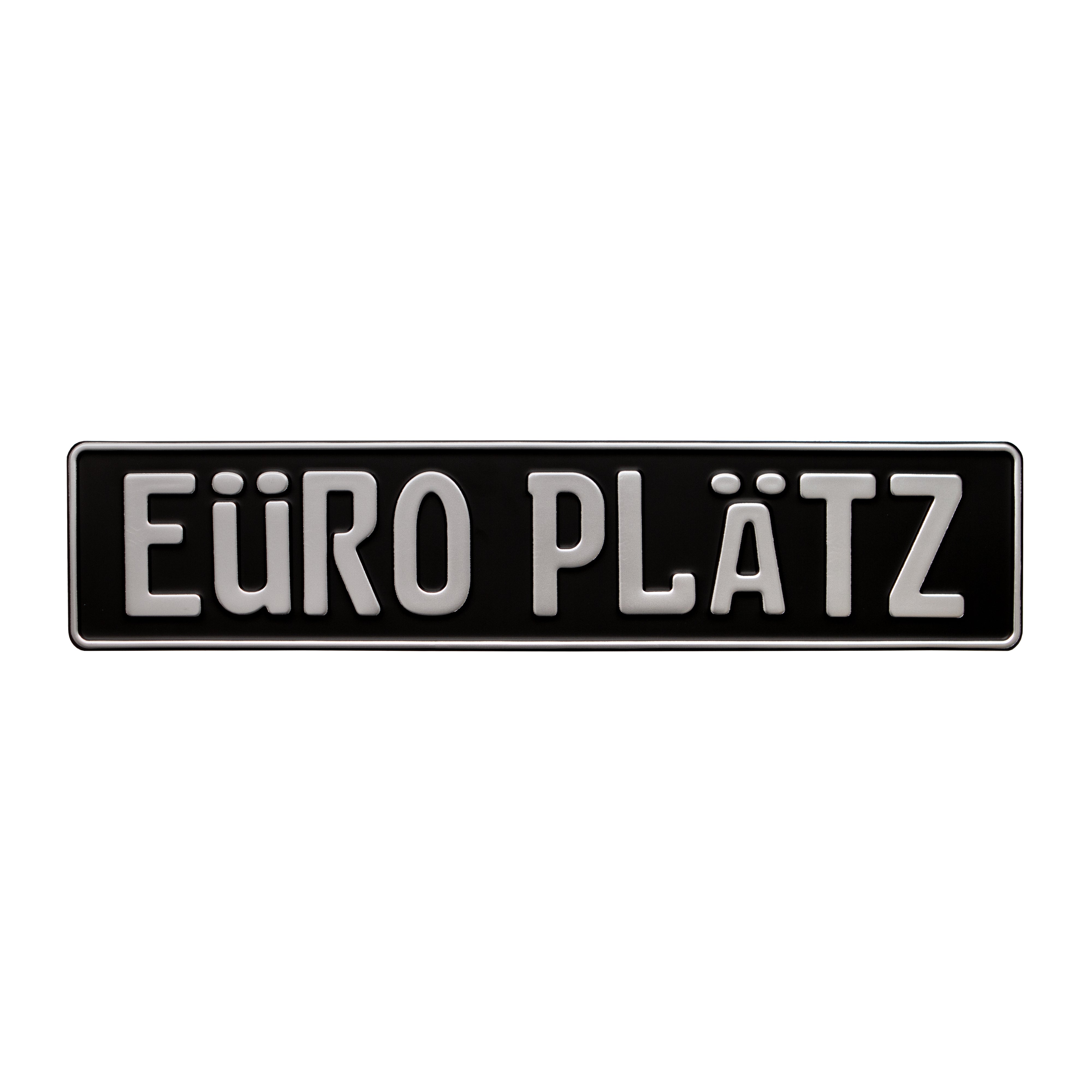 European License Plates